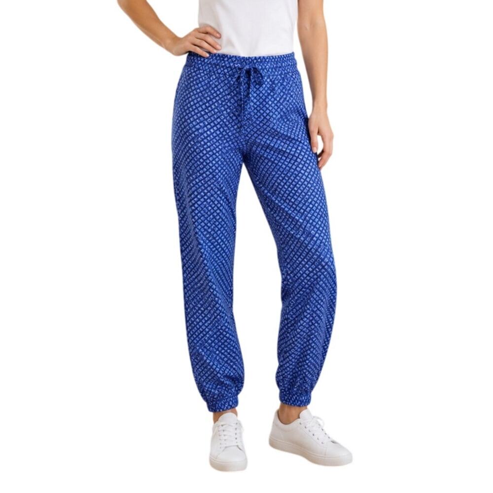 Aerie Blue Printed Jogger Pants, S
